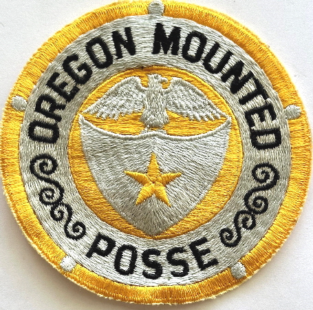 Oregon Mounted Posse Patch 2