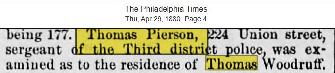 Philadelphia Times April 29, 1880