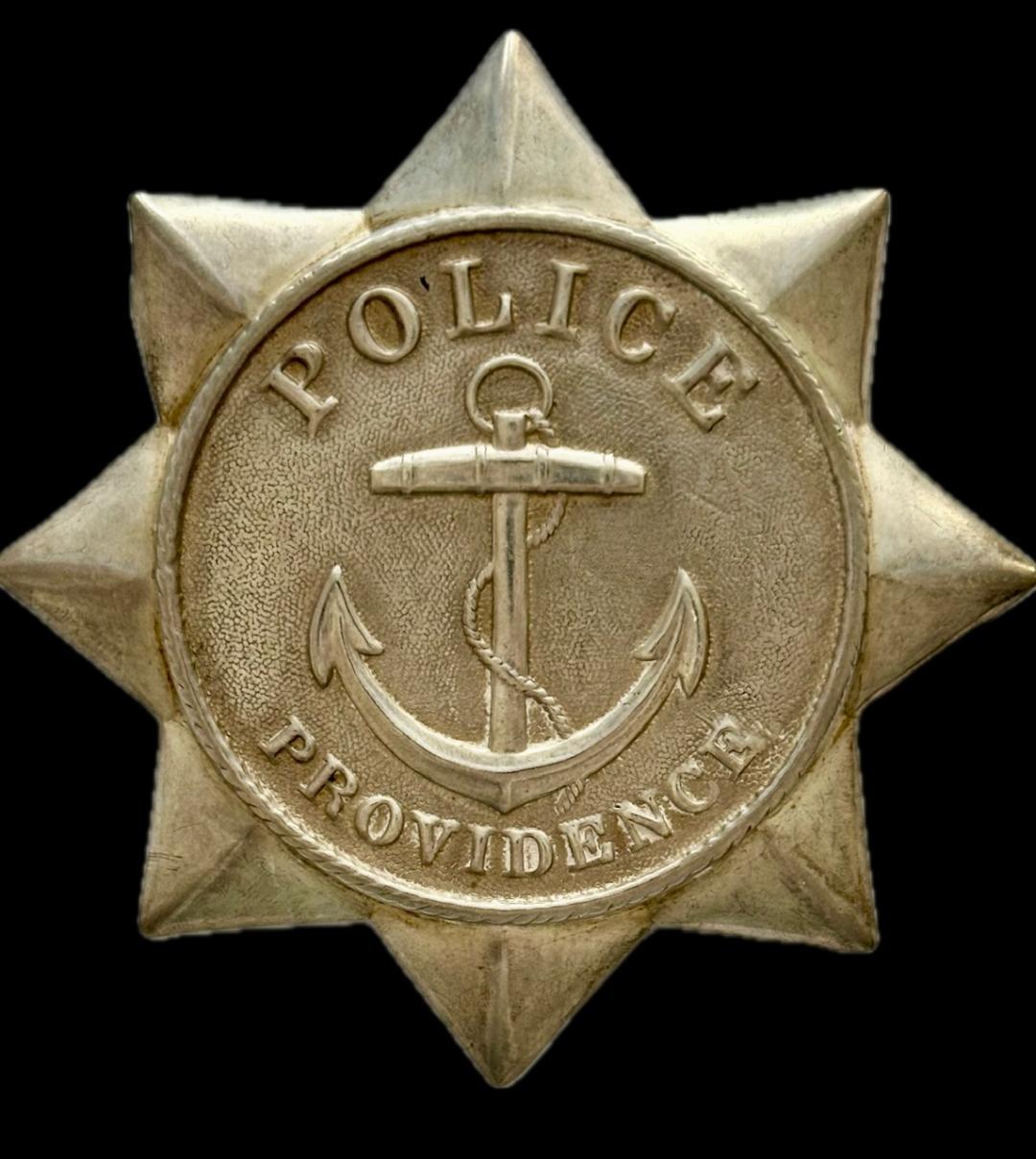Providence, R.I. first issue police star, circa 1864.
