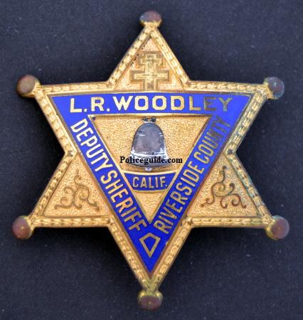 L. R. Woodley.was appointed Special Deputy Sheriff of Riverside County April 23, 1941.