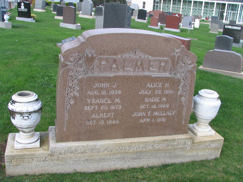 Palmer Headstone