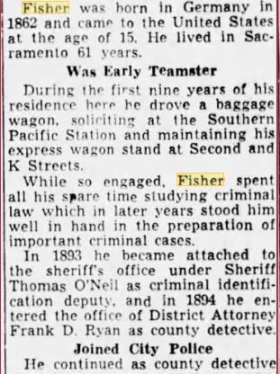 Capt Fisher dies Sac Bee 24 Aug 1943 1