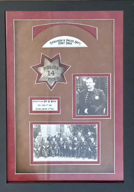 SPD 14 1st issue framed