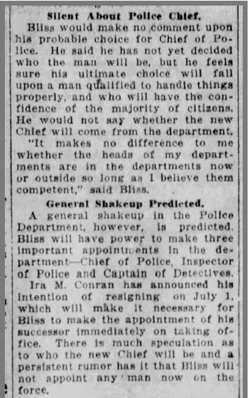 Bliss Appointments 17 May 1920-1