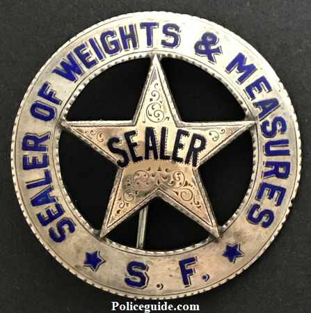 Sealer S. F. Sealer of Weights & Measures