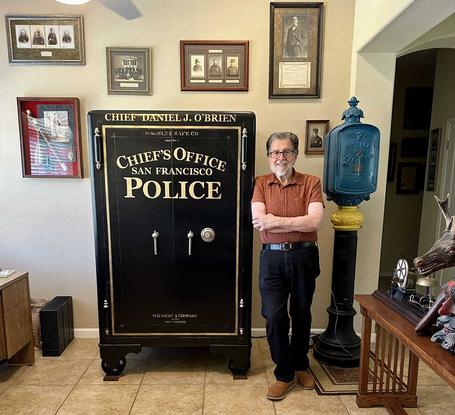 Chief's Office San Francisco Police Chief of Police Daniel J. O'Brien.