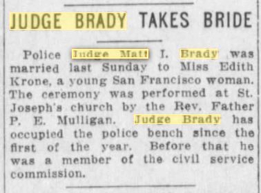 04Feb1915SF Examiner Judge Marries