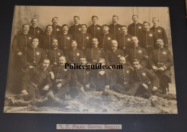 S. F. Police Choral Society image circa 1895.