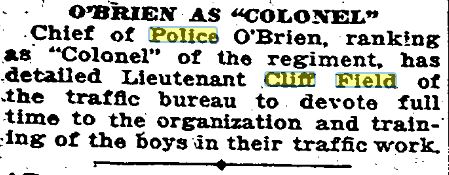 San Francisco Chronicle May 4, 1924 Training