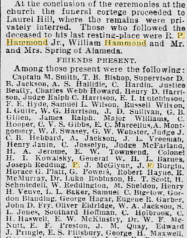 SF Call Dec. 1, 1891 Funeral 3