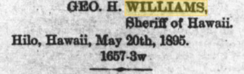 The Hawaiian Gazette May 28, 1895