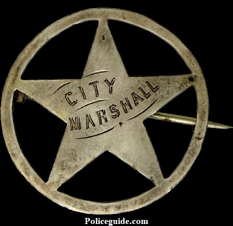 City Marshal circle star