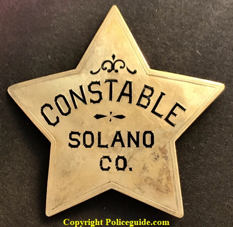 14k gold Constable Solano Co. CA.