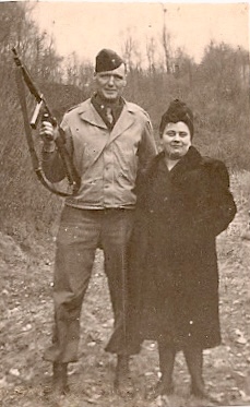 Dad in France with girlfriend