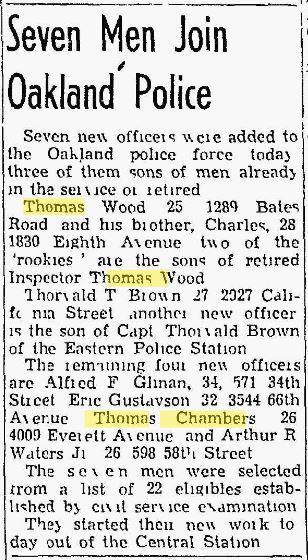 Oakland Tribune October 16, 1940