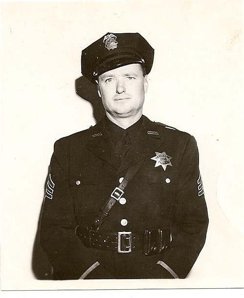 Oakland Police Sergeant Thomas Chambers wearing badge 204.