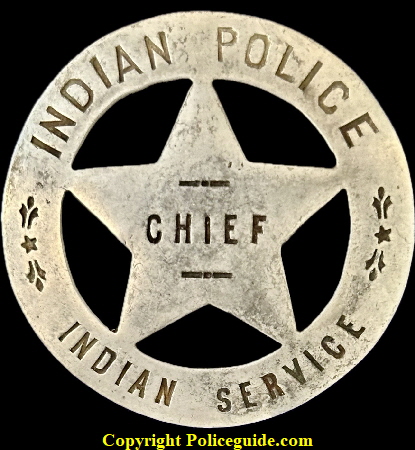 Chief Indian Police circle star