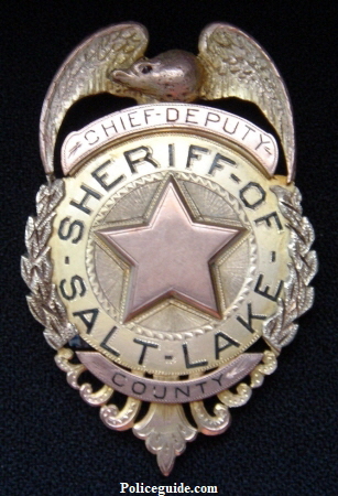 10k gold Chief Deputy Sheriff