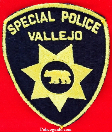 Vallejo Special Police Patch
