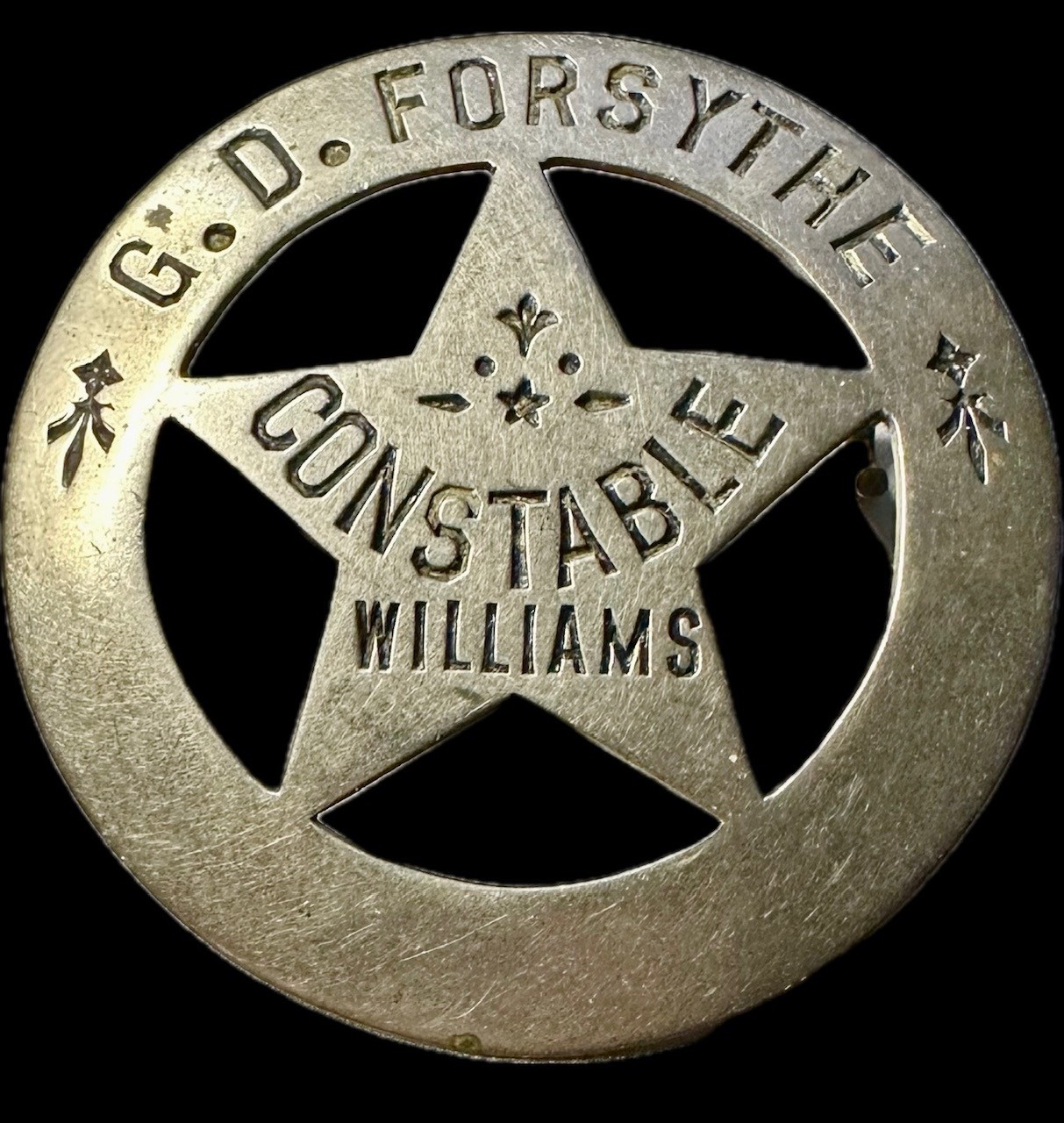 Williams Constable G. D. Forsythe 